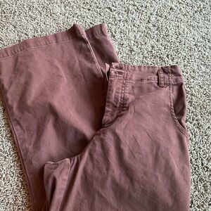 Women’s Casual wide leg Pants - Brown